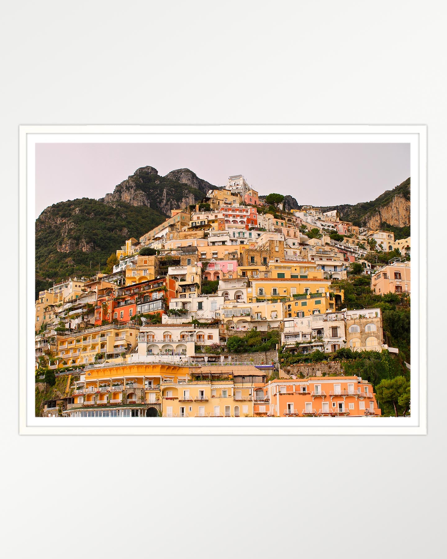 Colorful cascade: Hillside homes of the amalfi coast