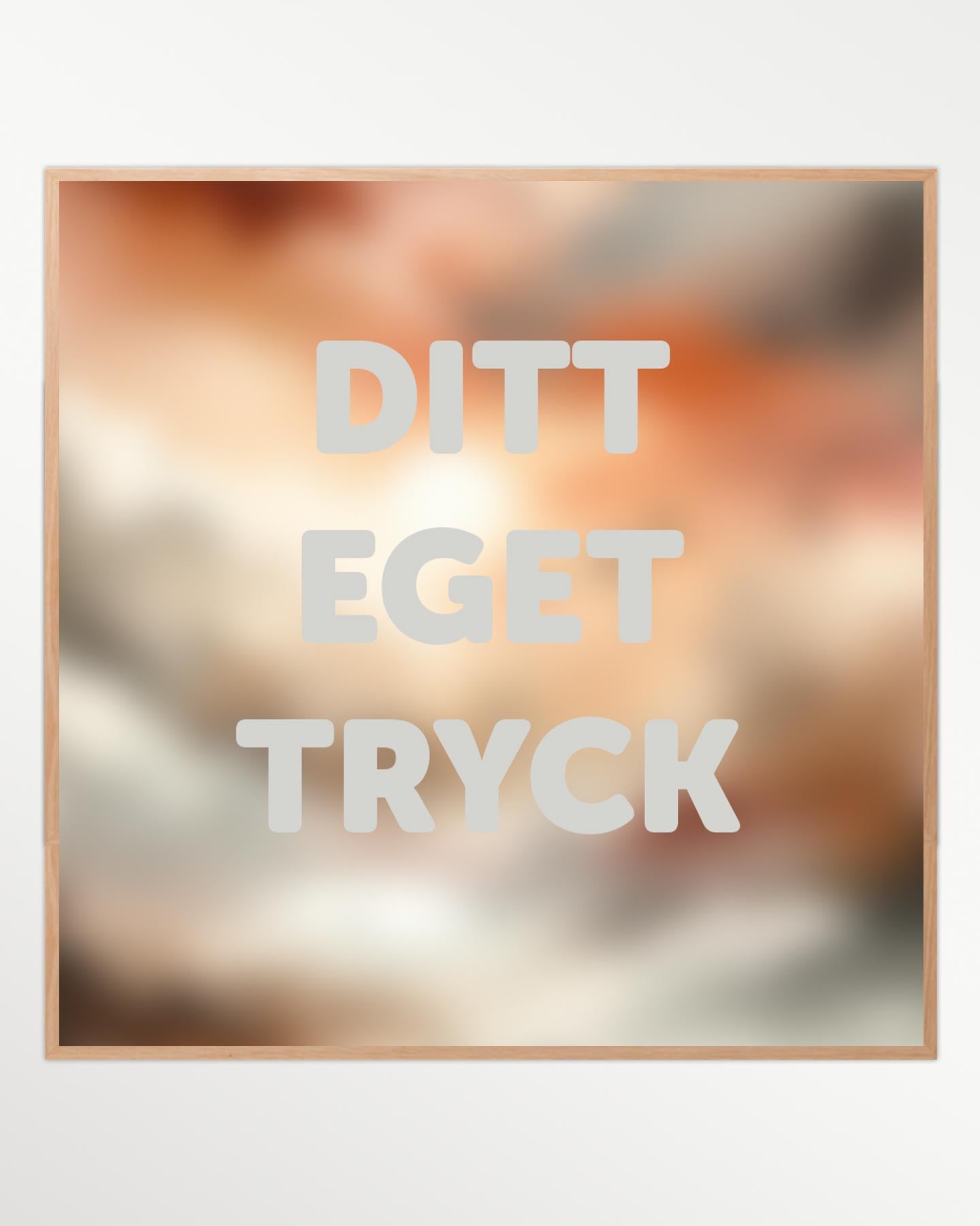 Egen design kvadratisk