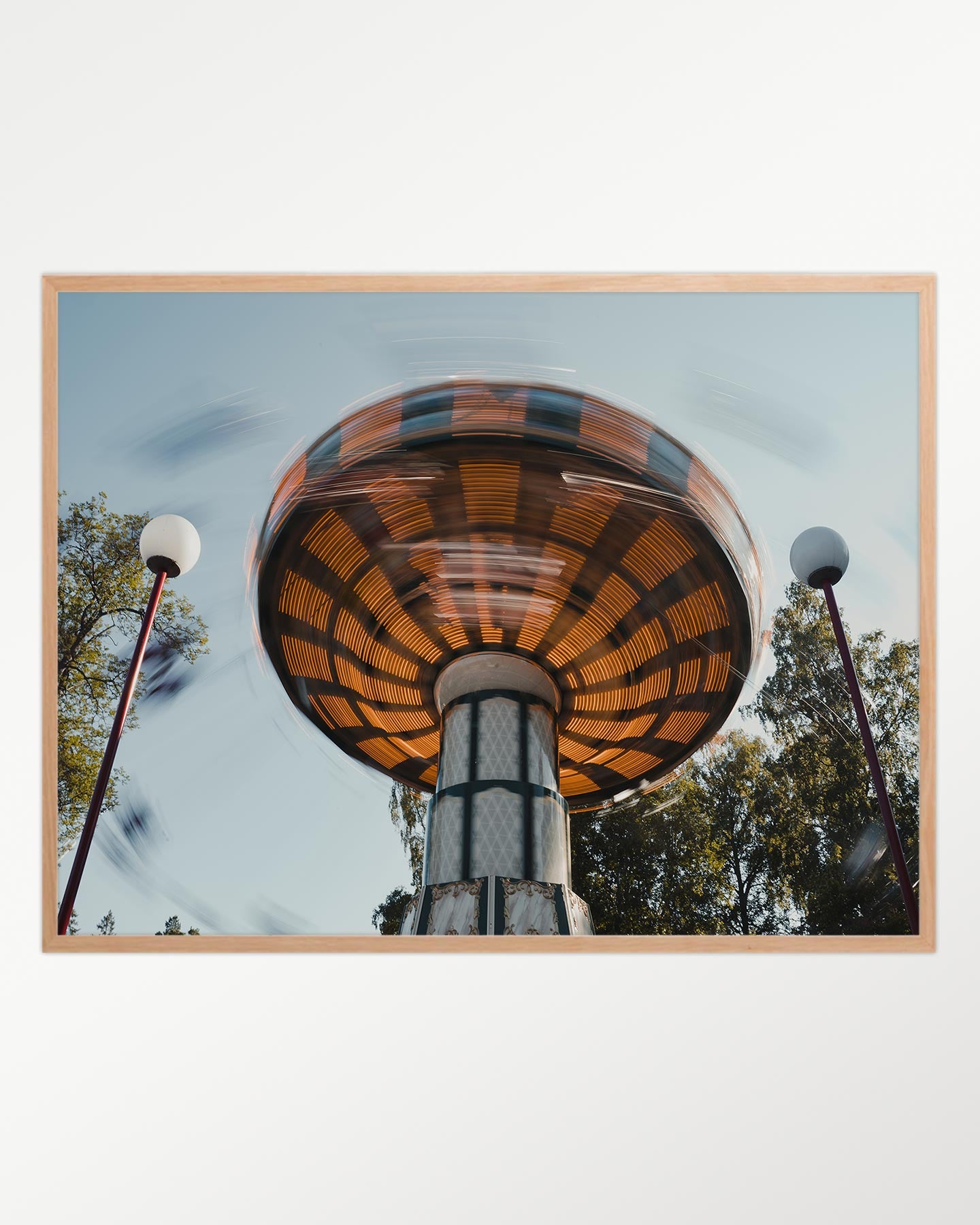 Whirlwind of delight: Carousel in motion