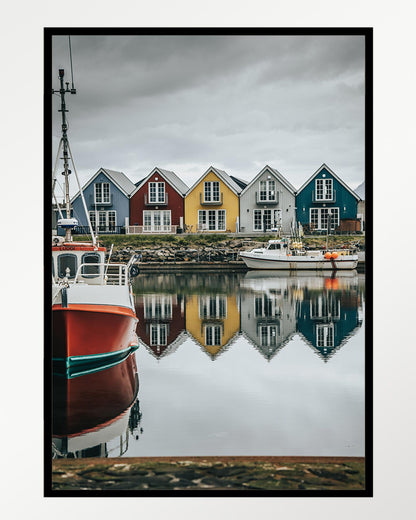 Reflections of a seaside village