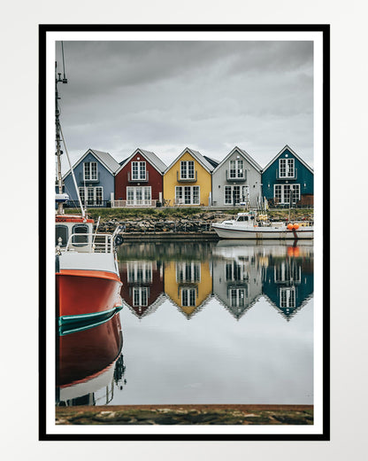 Reflections of a seaside village