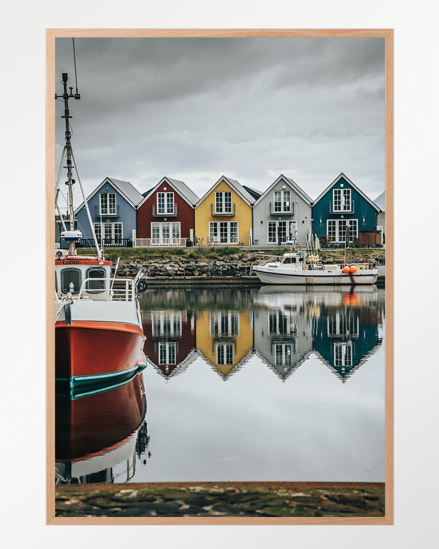 Reflections of a seaside village