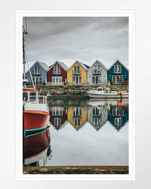 Reflections of a seaside village